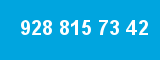 928 815 73 42 928 815 73 42